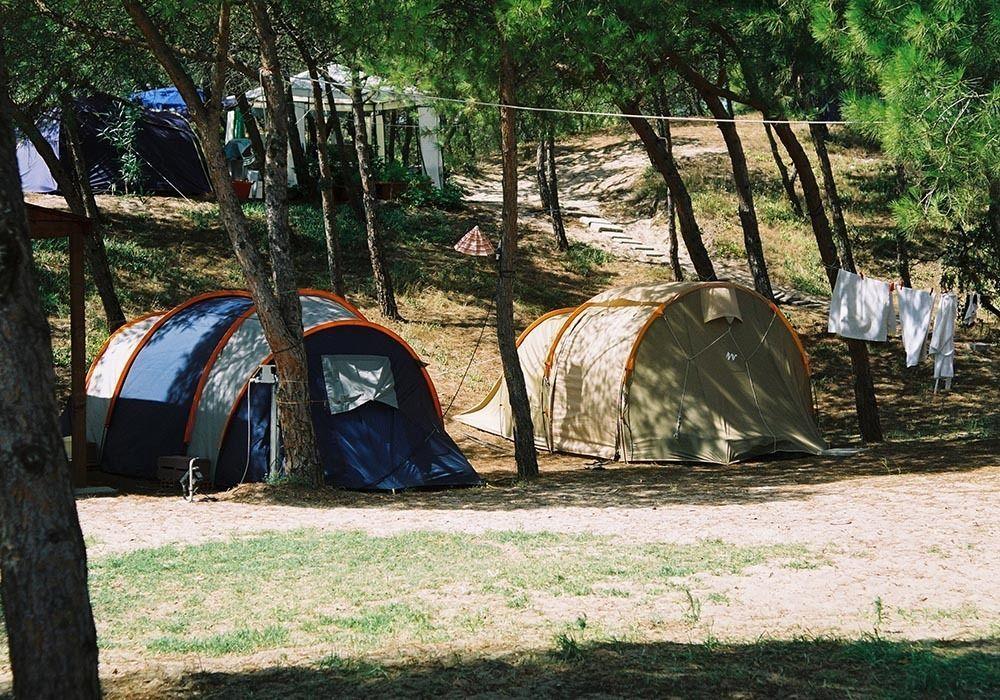 Camping Village Li Nibari Sorso Bagian luar foto
